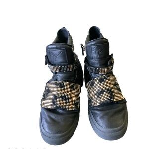 Giuseppe Zanotti Leather high trainners